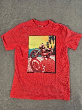 Gap Kids Motorcycle T-shirt, Youth Large (10), Excellent Condition